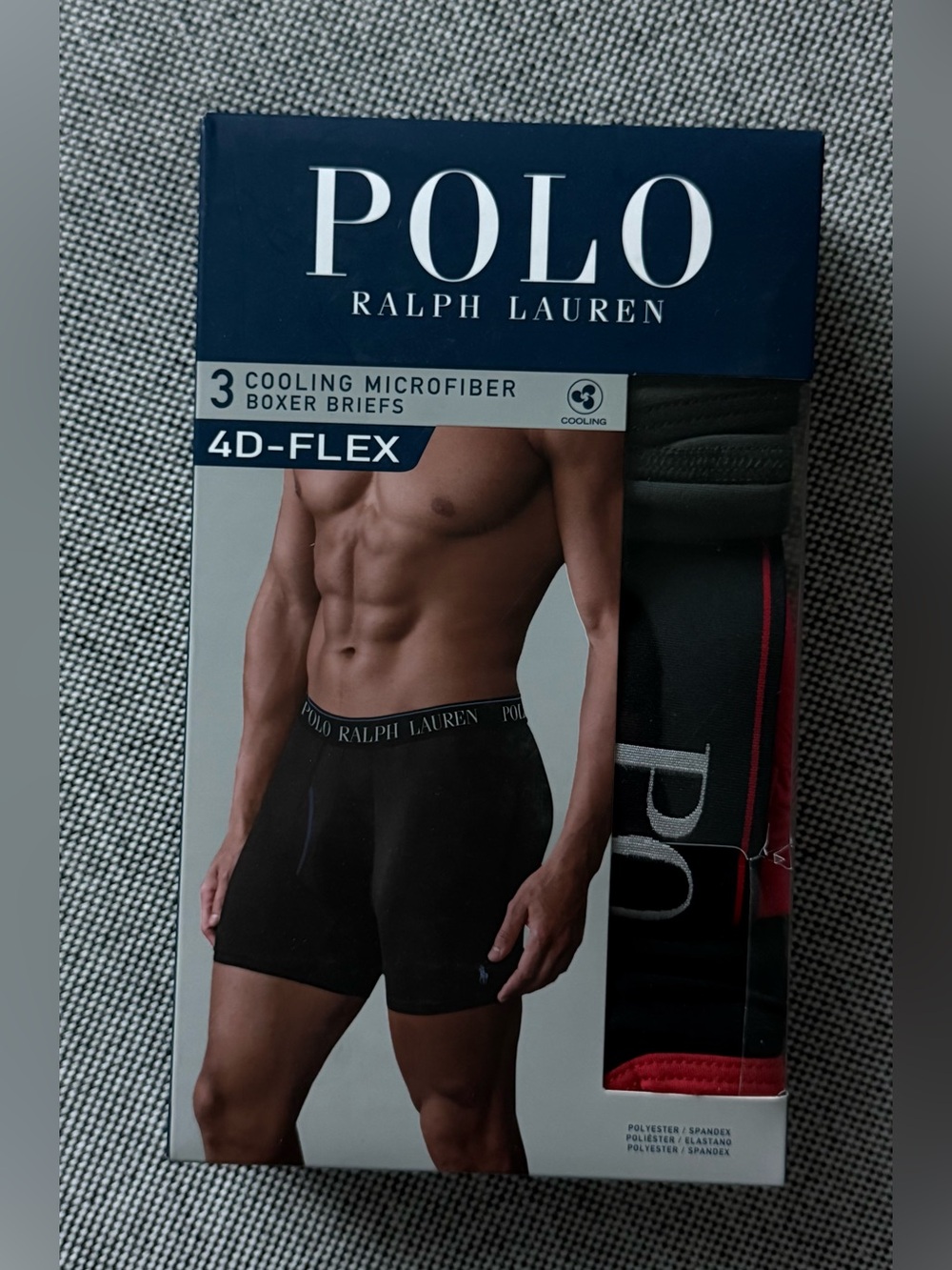 New! Boxer Polo by Ralph Lauren Briefs 3-Pack